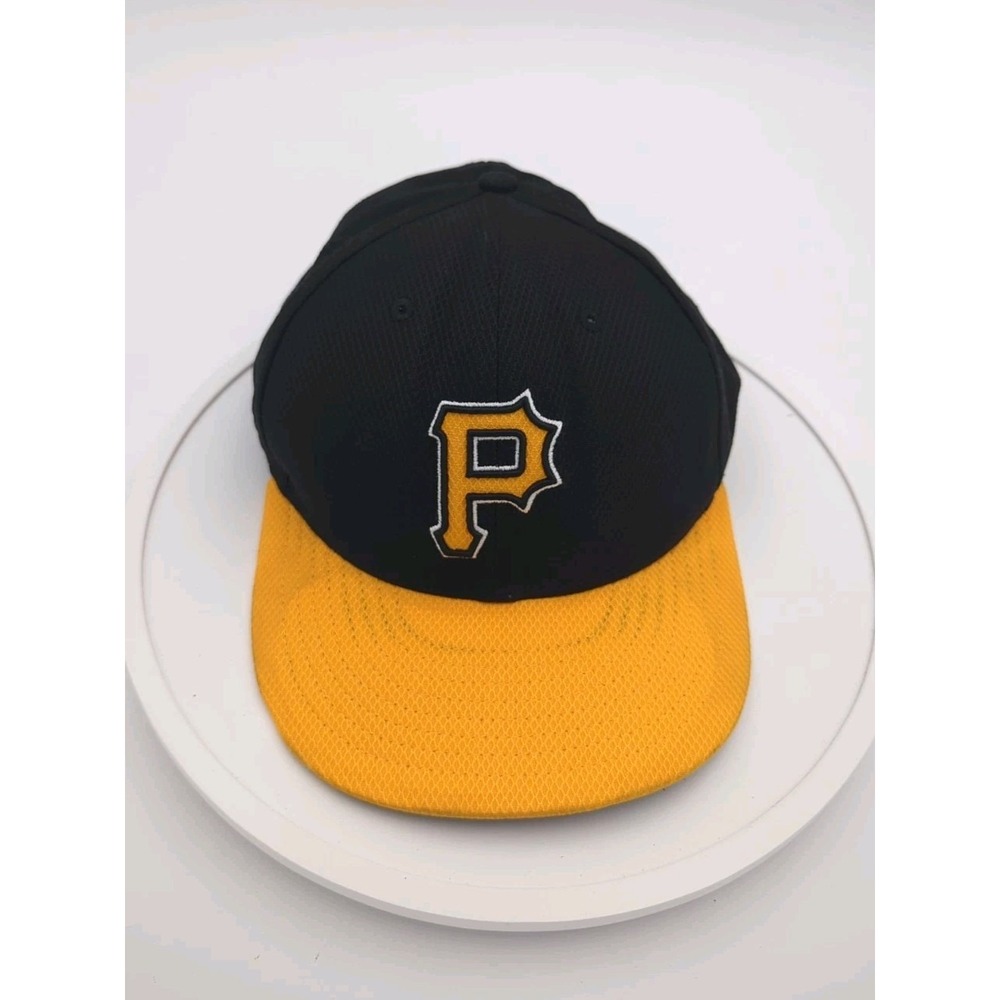 New Era‎ 59Fifty Pittsburgh Pirates Fitted Hat 7 1/8 MLB On-Field Cap